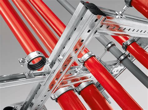 Multi-duty channel <strong>system</strong> (MT) More flexible, easier-to-use <strong>modular</strong> strut <strong>system</strong> for plumbing and <strong>piping</strong> installations. . Hilti modular support system
